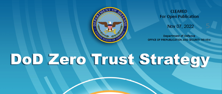 《美国国防部零信任战略》